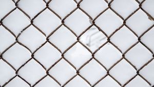 Preview wallpaper wire, weave, snow, macro, white