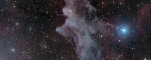 Preview wallpaper witch head nebula, space, universe, galaxy, stars