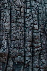 Preview wallpaper wood, coal, texture, black