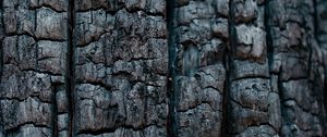 Preview wallpaper wood, coal, texture, black