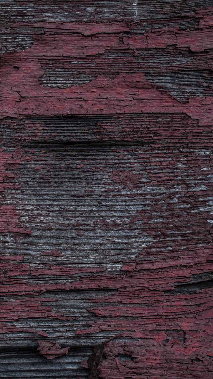 720x1280 Wallpaper wood, paint, texture, surface