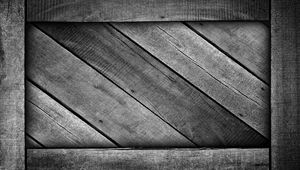 Preview wallpaper wood, shape, black white