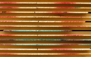 Preview wallpaper wood, stripes, texture, colorful
