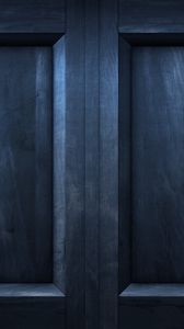 Preview wallpaper wooden, blue, dark, timber, shape