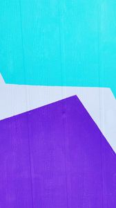 Preview wallpaper wooden, painted, geometric, surface, blue, white, purple, modern art