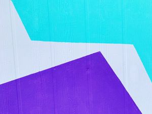 Preview wallpaper wooden, painted, geometric, surface, blue, white, purple, modern art