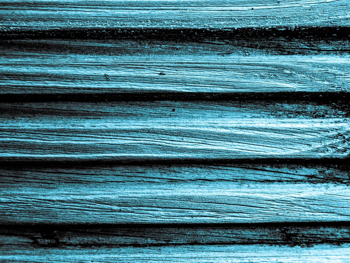 1152x864 Wallpaper wooden, surface, stripes, lines, blue, texture