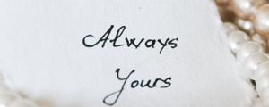 Preview wallpaper words, always you, beads