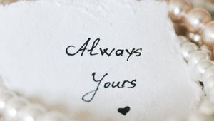 Preview wallpaper words, always you, beads