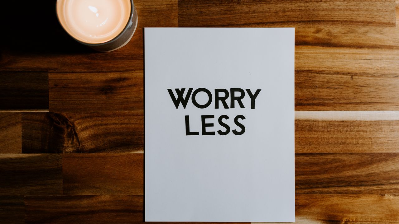 Wallpaper worry, motivation, phrase, words, text