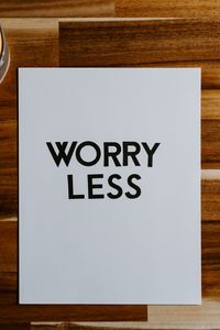 Preview wallpaper worry, motivation, phrase, words, text