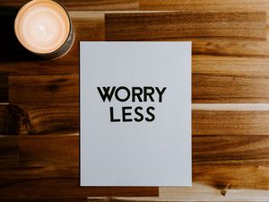 Preview wallpaper worry, motivation, phrase, words, text