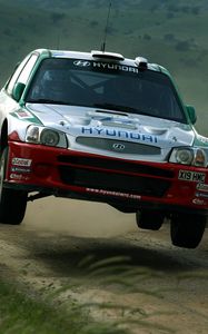 Preview wallpaper wrc 2002, hyundai, wrc