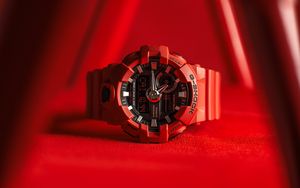 Preview wallpaper wrist watch, watch, style, red