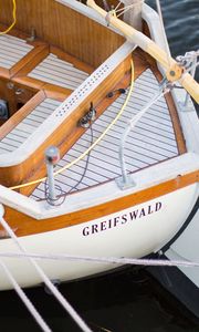 Preview wallpaper yacht, ship, frieda, greifswald
