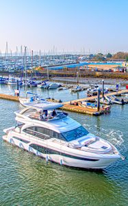 Preview wallpaper yachts, pier, water, sea