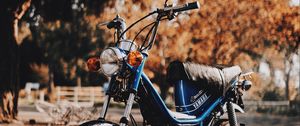 Preview wallpaper yamaha, bike, motorcycle, headlight, side view