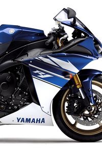 Preview wallpaper yamaha, motorbike, blue, yamaha r1