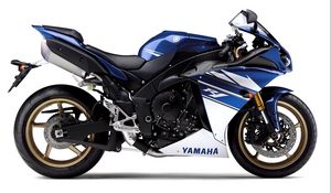 Preview wallpaper yamaha, motorbike, blue, yamaha r1