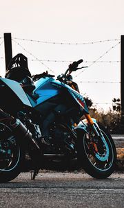 Preview wallpaper yamaha, motorcycle, bike, side view, sports