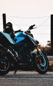 Preview wallpaper yamaha, motorcycle, bike, side view, sports