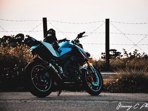 Preview wallpaper yamaha, motorcycle, bike, side view, sports