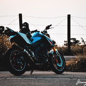 Preview wallpaper yamaha, motorcycle, bike, side view, sports