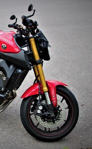 Preview wallpaper yamaha, motorcycle, bike, red