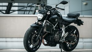 Preview wallpaper yamaha, motorcycle, black