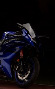 Preview wallpaper yamaha, motorcycle, blue