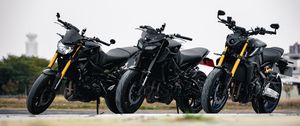 Preview wallpaper yamaha mt-09, yamaha, motorcycle, bike, black