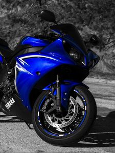 Preview wallpaper yamaha yzf-r1, motorcycle, sports bike