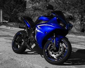 Preview wallpaper yamaha yzf-r1, motorcycle, sports bike