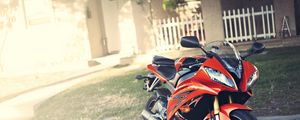 Preview wallpaper yamaha, yzf-r6, red, motorcycle