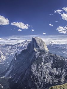 Preview wallpaper yosemite, california, usa, sky, mountains, peaks