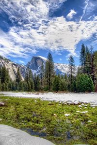 Preview wallpaper yosemite national park, california, sierra nevada, hdr