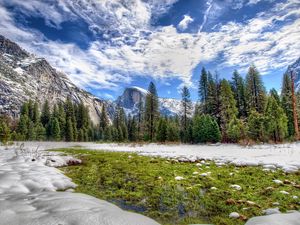 Preview wallpaper yosemite national park, california, sierra nevada, hdr