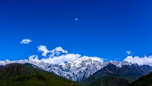 Preview wallpaper yunnan, jade dragon snow mountain, mountain