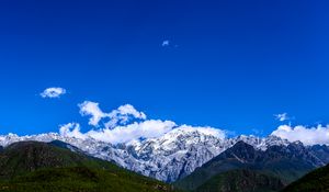 Preview wallpaper yunnan, jade dragon snow mountain, mountain