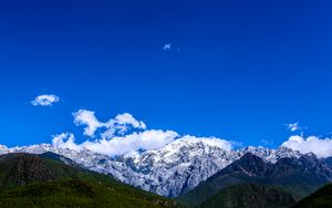 Preview wallpaper yunnan, jade dragon snow mountain, mountain
