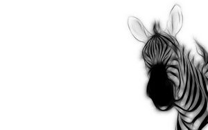 Preview wallpaper zebra, strips, ears