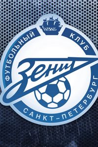 Preview wallpaper zenith, football, logo, football team, russia