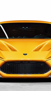 Preview wallpaper zenvo, st1, yellow, front view