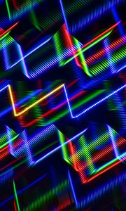 Preview wallpaper zigzags, lines, abstraction, bright