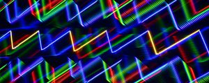 Preview wallpaper zigzags, lines, abstraction, bright