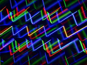Preview wallpaper zigzags, lines, abstraction, bright