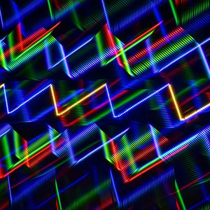 Preview wallpaper zigzags, lines, abstraction, bright